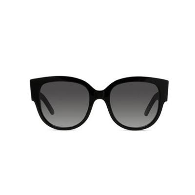 Shop Dior Eyewear Wil Bu Round Frame Sunglasses In Black