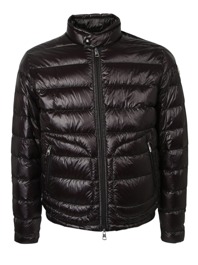 Shop Moncler Acorus Quilted Down Jacket In Black