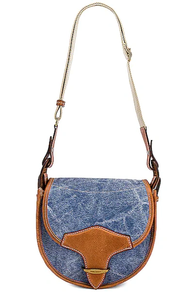 Shop Isabel Marant Botsy Bag In Blue