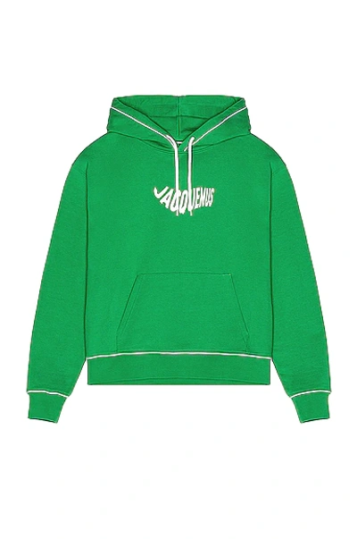 Shop Jacquemus Vague Sweatshirt In Green