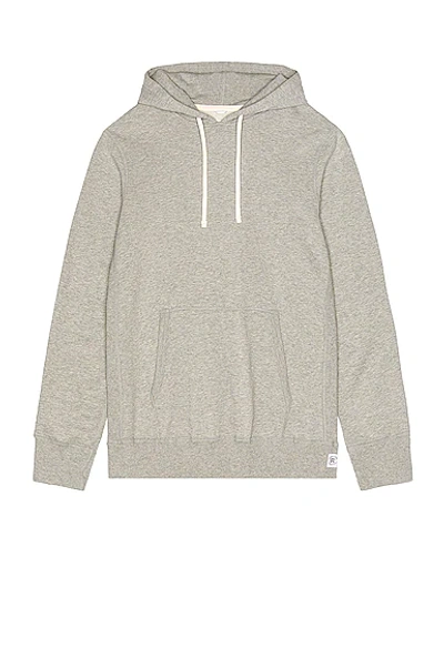 Shop Reigning Champ Pullover Hoodie In Heather Grey