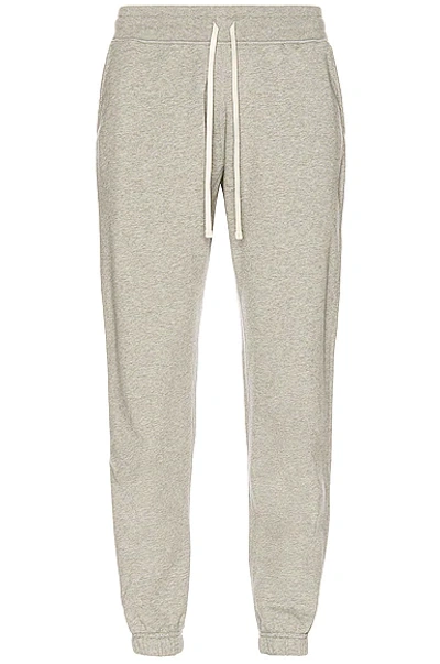 Shop Reigning Champ Cuffed Sweatpant In Heather Grey