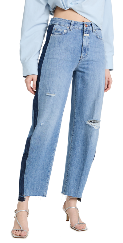Shop Closed Fayna Jeans In Mid Blue