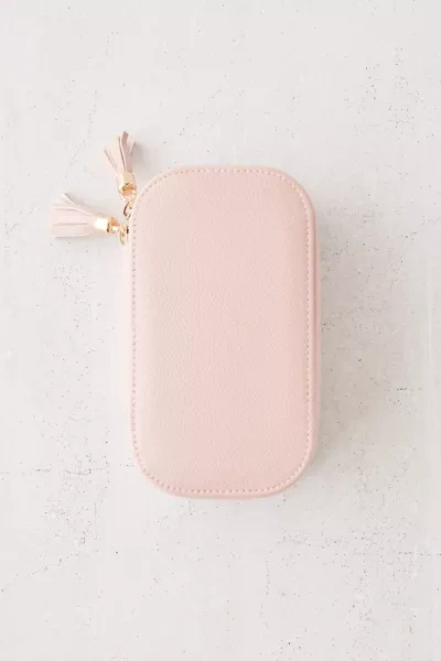 Shop Mele & Co Lucy Travel Jewelry Box In Pink At Urban Outfitters
