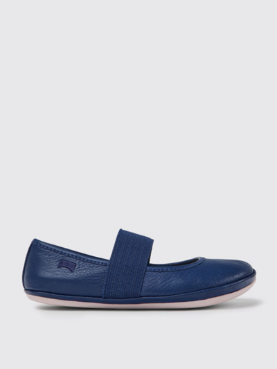Shop Camper Right  Shoes In Calfskin In Blue