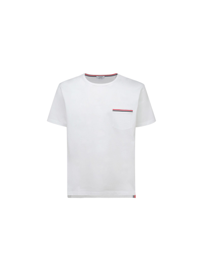 Shop Thom Browne T-shirt In Off White