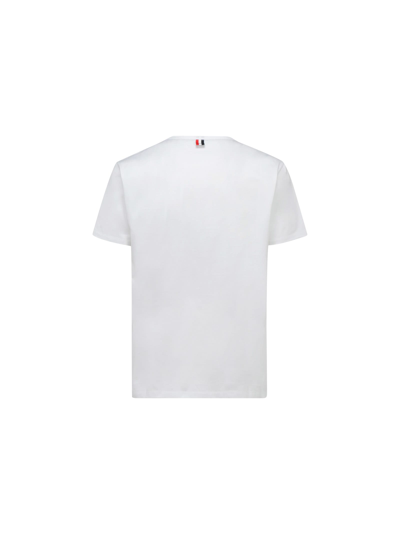 Shop Thom Browne T-shirt In Off White