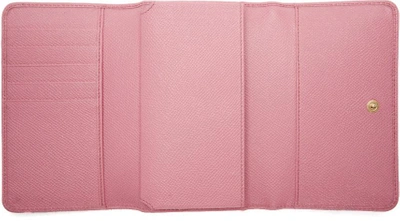 Shop Dolce & Gabbana Pink Leather Sicily Von Belt Bag