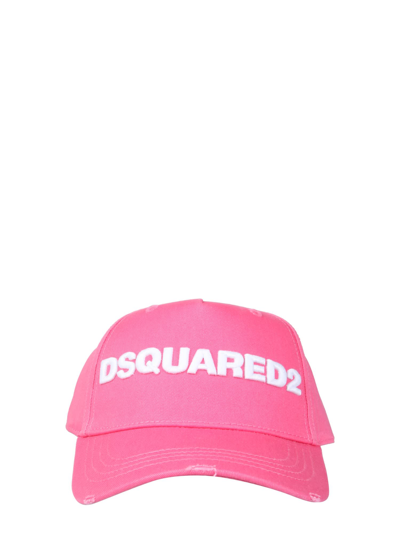 Shop Dsquared2 Baseball Cap In Rosa