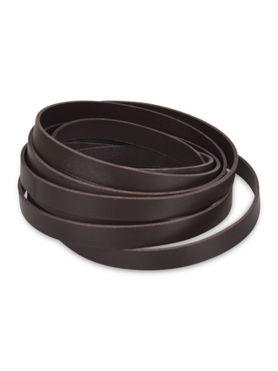 Shop Aspesi Long-strap Belt In Brown