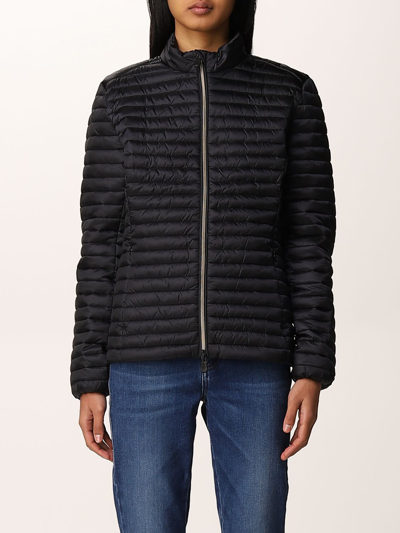 Shop Save The Duck Black Andreina Down Jacket