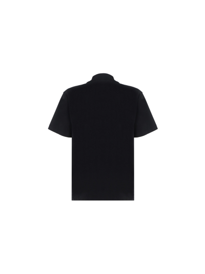 Shop Heron Preston T-neck T-shirt In Black White
