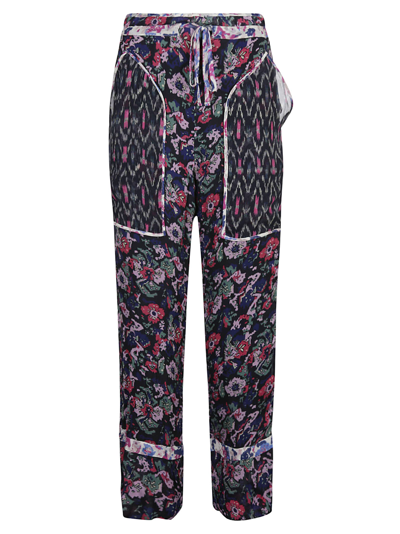 Shop Isabel Marant Étoile Ryama Trousers In Faded Night