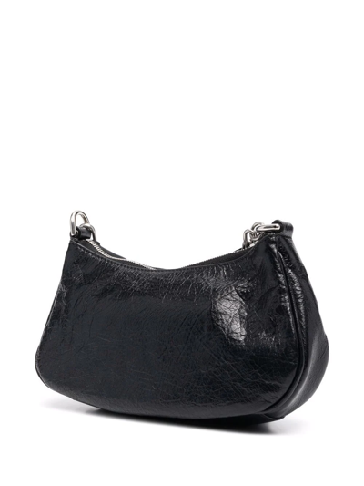 Shop Balenciaga Mini Le Cagole Tote Bag In Schwarz