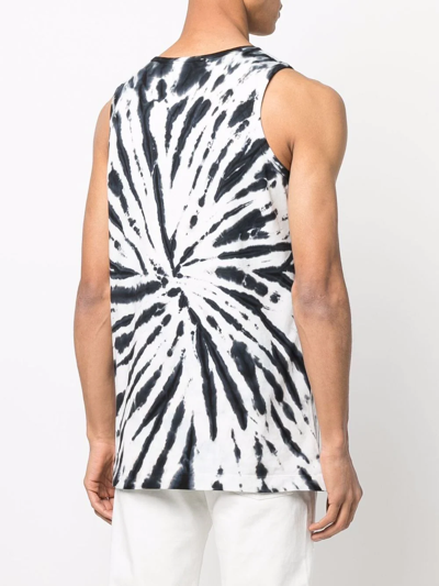 Etudes Studio White Cali Icon Tank Top In Schwarz