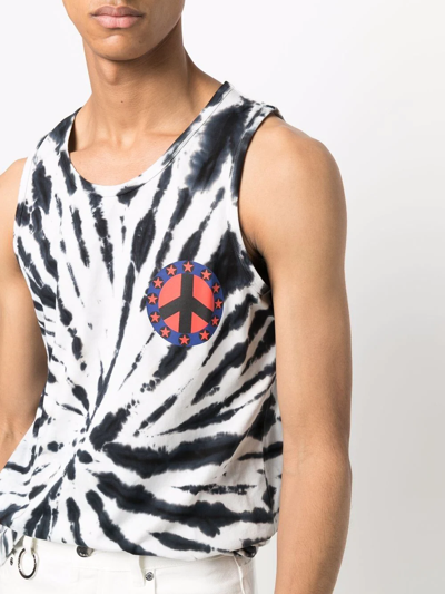 Etudes Studio White Cali Icon Tank Top In Schwarz