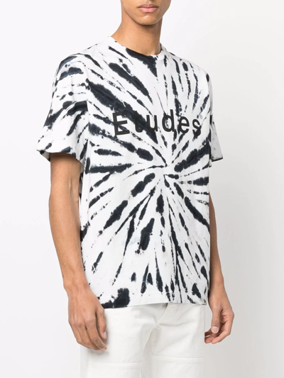 Etudes Studio Wonder Tie-dye Organic Cotton T-shirt In White