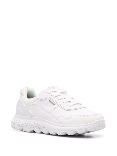 Geox Spherica Low-top Sneakers In Weiss