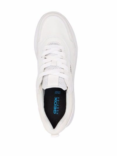 Geox Spherica Low-top Sneakers In Weiss