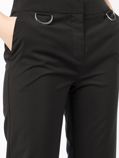 Shop Act N°1 Straight-leg Carabiners Trousers In Black