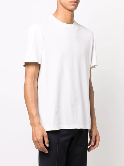 Shop Golden Goose Logo-patch Short-sleeved T-shirt In Weiss