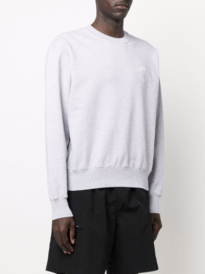 7 Days Active Grey Monday Organic Cotton Sweatshirt In 022 Heather Grey