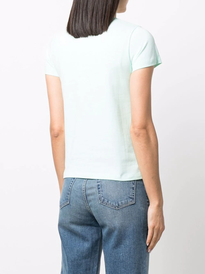 Apc T-shirt With Gradient Logo In Grün