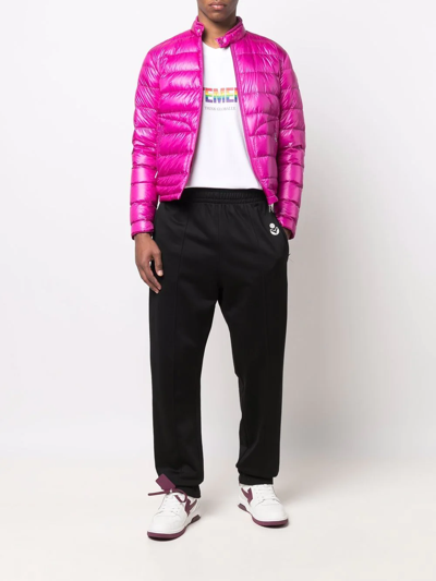 Moncler Acorus Padded Jacket In Violett