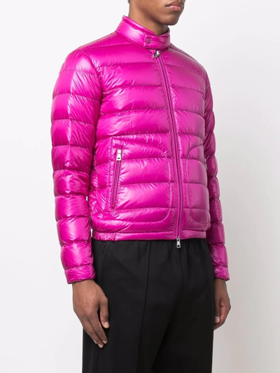 Shop Moncler Acorus Padded Jacket In Violett