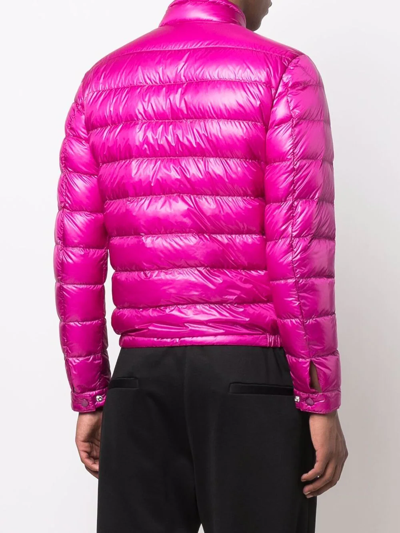 Shop Moncler Acorus Padded Jacket In Violett