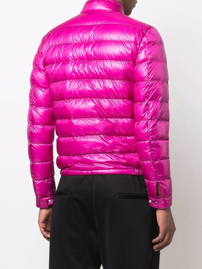 Moncler Acorus Padded Jacket In Violett