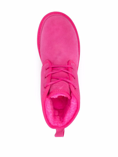 Shop Ugg Neumel Desert Boots In Rosa