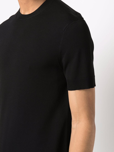 Shop Neil Barrett Round Neck T-shirt In Black