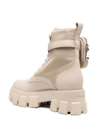 PRADA MONOLITH COMBAT BOOTS 
