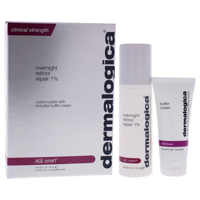 Shop Dermalogica Overnight Retinol Repair Kit By  For Unisex - 2 Pc 1oz Retinol Repair Cream In Beige