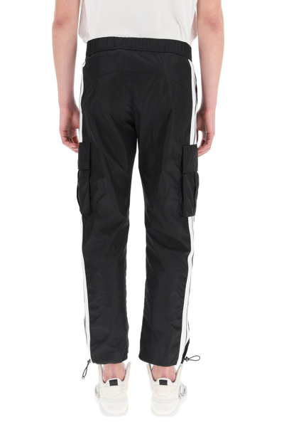 Shop Palm Angels New Cargo Aftersport Trousers In Black Blac (black)
