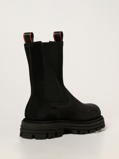Barracuda Ankle Boots In Nubuck In Black | ModeSens