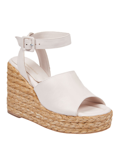 Shop Paloma Barceló White Clama Sandals