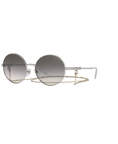 Shop Vogue Women's Sunglasses, Vo4227s 53 In Silver-tone