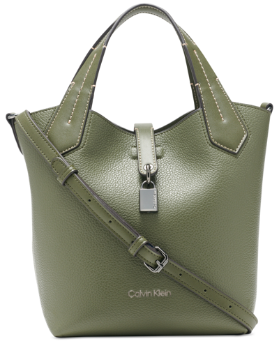 Calvin Klein Remy Crossbody In Olive Night | ModeSens