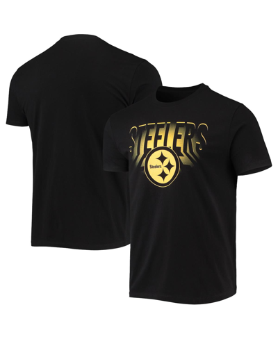 Shop Junk Food Men's Black Pittsburgh Steelers Spotlight T-shirt