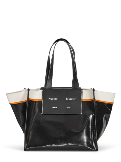 Shop Proenza Schouler White Label Morris Xl Tote Bag In Black