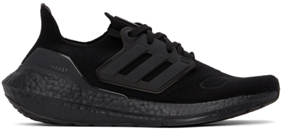 Shop Adidas Originals Black Parley Edition Ultraboost 22 Sneakers In Core Black/core Blac