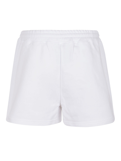 Shop Moschino Women's White Cotton Shorts