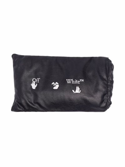 Off-white Virgil Rectangle-frame Sunglasses (15cm) In Black