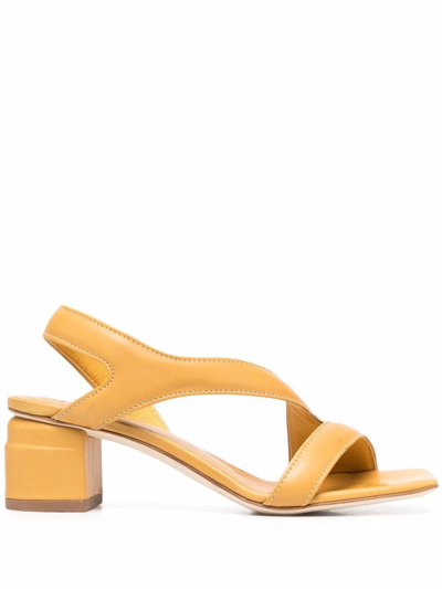 Shop Officine Creative Slingback Open-toe Sandals In Gelb