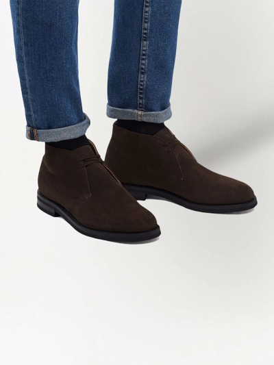 Shop Church's Ryder 3 Lw Suede Desert Boots In Brown