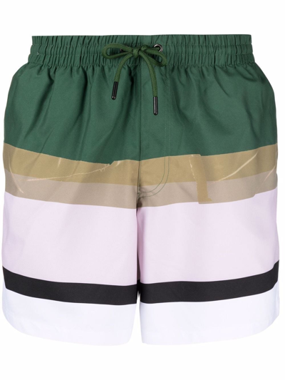 Shop Dries Van Noten Shorts In Green