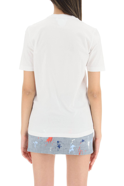 Shop Dsquared2 Heart Me T-shirt In White (white)