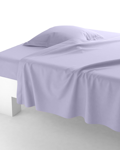 Shop Anne De Solene Vexin 200 Thread-count Flat Sheet, King In Iris